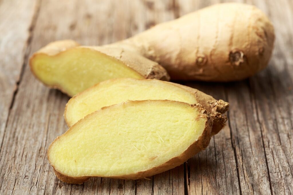 ginger root at low strength