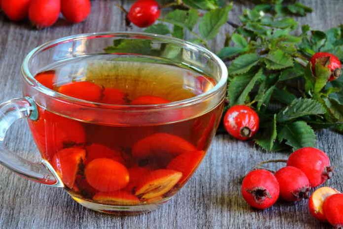 The use of a decoction based on wild rose and hawthorn will have a positive effect on activity